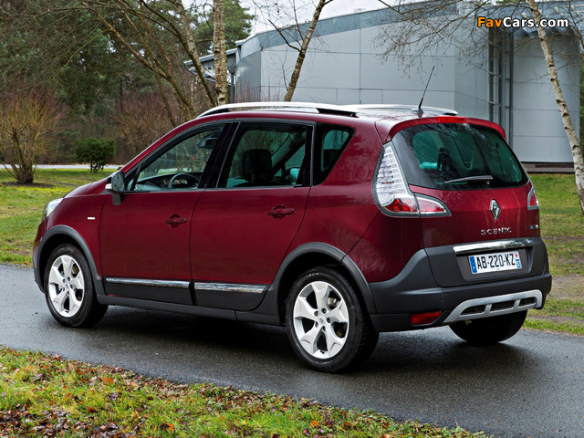Renault Scenic XMOD 2013 wallpapers (640 x 480)