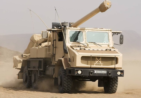 Photos of Nexter Systems Caesar Renault Sherpa 6x6 1994