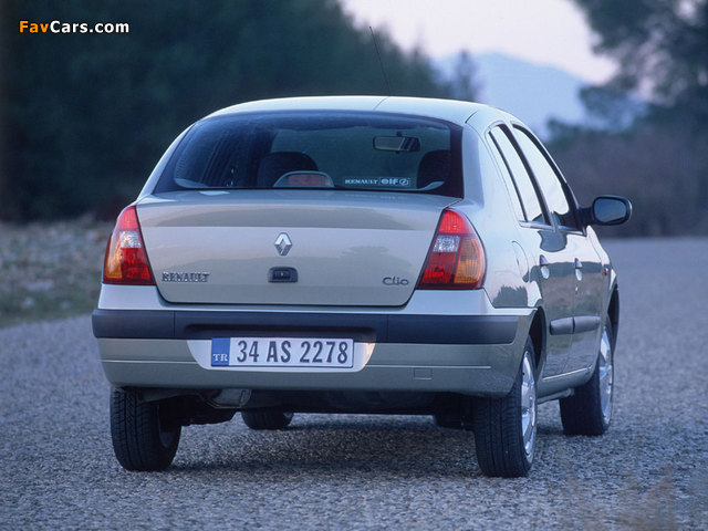 Pictures of Renault Clio Symbol 2001–08 (640 x 480)