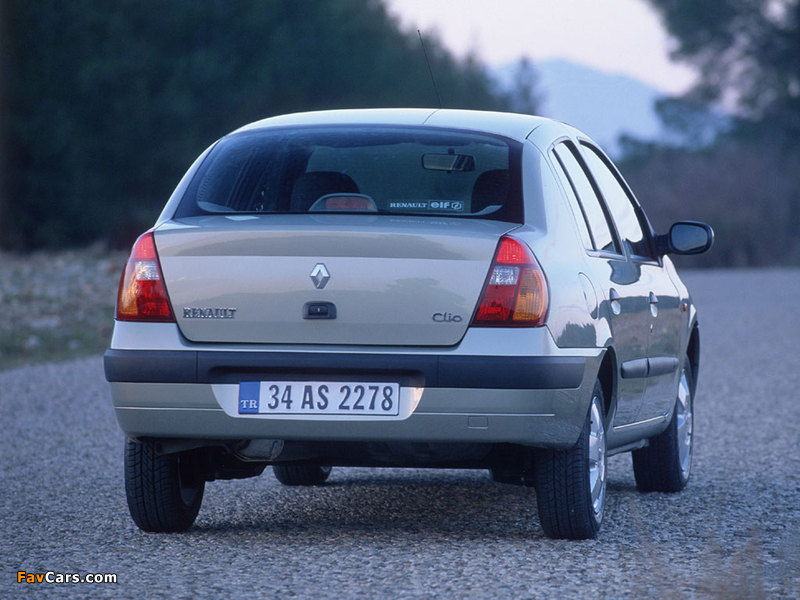 Pictures of Renault Clio Symbol 2001–08 (800 x 600)
