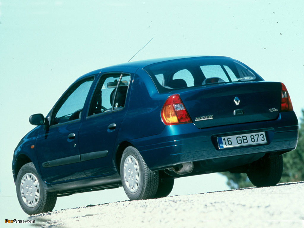 Renault Clio Symbol 1999–2002 wallpapers (1024 x 768)