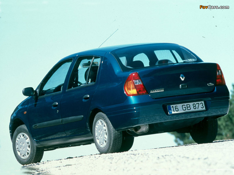 Renault Clio Symbol 1999–2002 wallpapers (800 x 600)