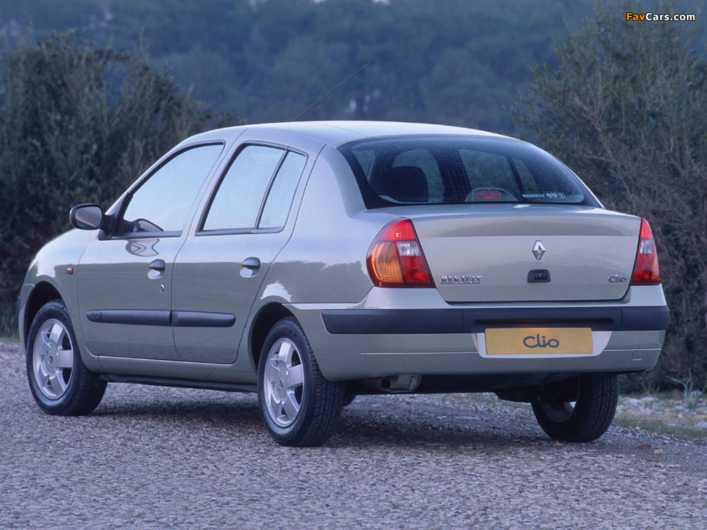 Renault Clio Symbol 2001–08 wallpapers (1024 x 768)