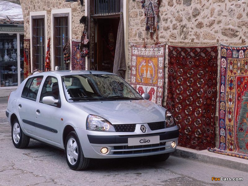 Renault Clio Symbol 2001–08 wallpapers (800 x 600)