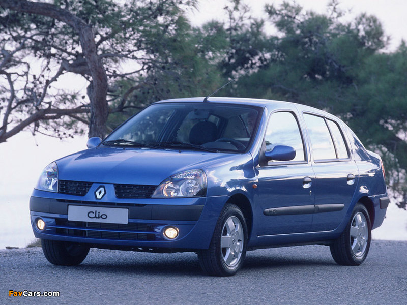 Renault Clio Symbol 2001–08 wallpapers (800 x 600)