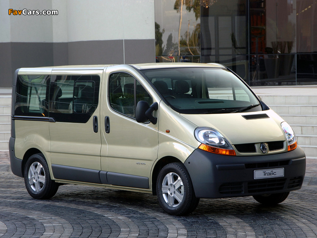 Pictures of Renault Trafic ZA-spec 2001–06 (640 x 480)