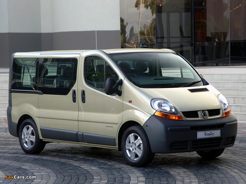 Pictures of Renault Trafic ZA-spec 2001–06 (800 x 600)