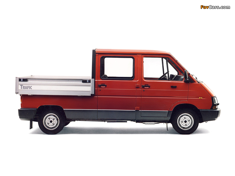 Renault Trafic Double Cab Pickup 1989–2001 wallpapers (800 x 600)