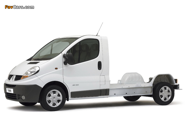 Renault Trafic Chassis 2006–10 wallpapers (640 x 480)