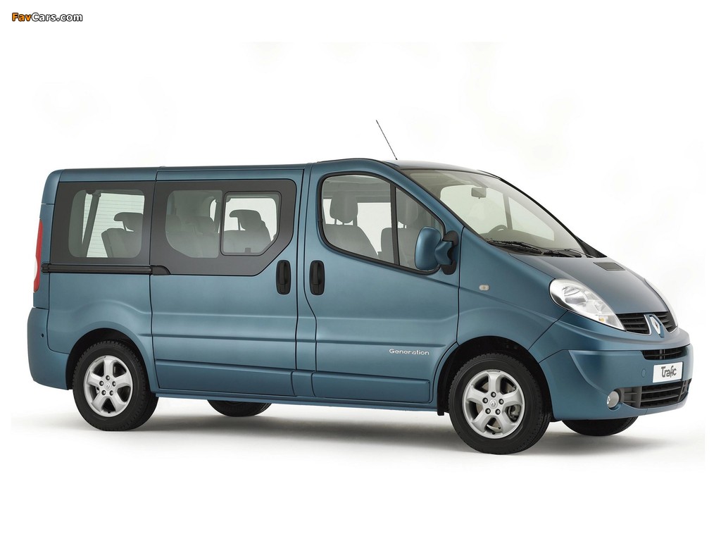 Renault Trafic Generation 2008 pictures (1024 x 768)