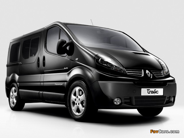 Renault Trafic Black Edition 2010 photos (640 x 480)