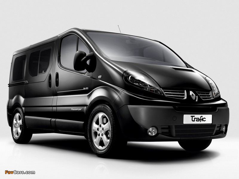 Renault Trafic Black Edition 2010 photos (800 x 600)