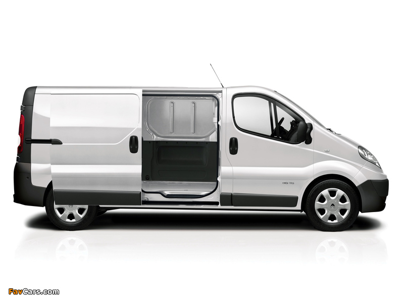 Renault Trafic LWB Van 2010 pictures (800 x 600)