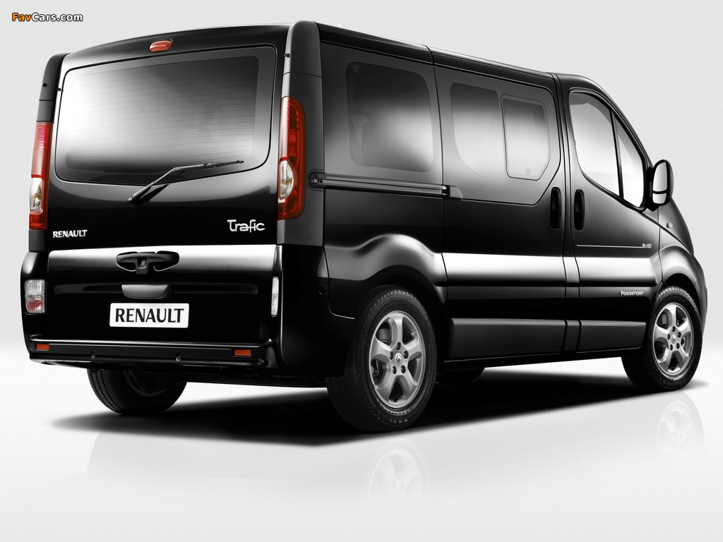 Renault Trafic Black Edition 2010 wallpapers (1024 x 768)