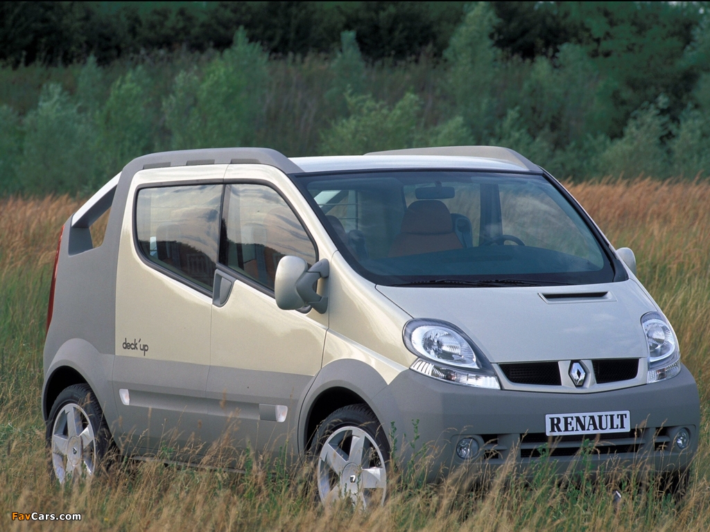 Renault Trafic Deckup Concept 2004 pictures (1024 x 768)