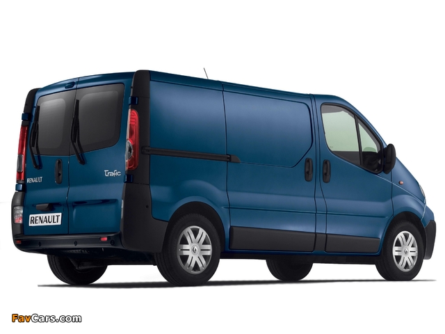 Renault Trafic Van 2006–10 wallpapers (640 x 480)