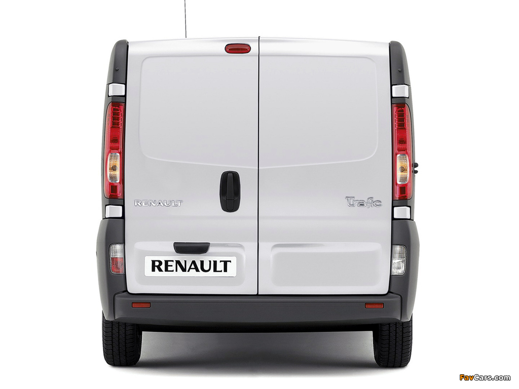 Renault Trafic LWB Van 2010 wallpapers (1024 x 768)