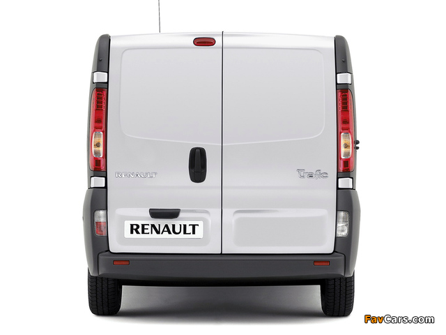 Renault Trafic LWB Van 2010 wallpapers (640 x 480)