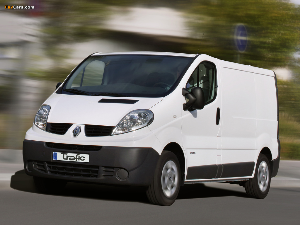 Renault Trafic Van 2010 wallpapers (1024 x 768)