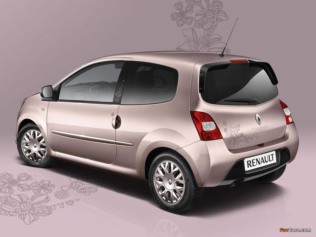 Renault Twingo Miss Sixty 2010 wallpapers (1024 x 768)