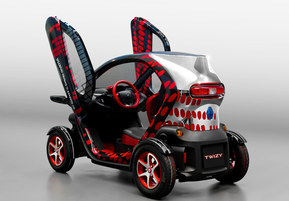 Pictures of Renault Twizy Z.E. by Cathy & David Guetta 2012
