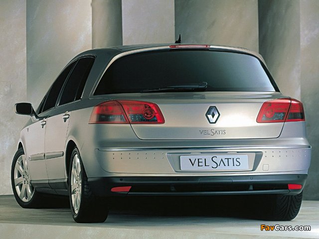 Renault Vel Satis 2001–05 photos (640 x 480)