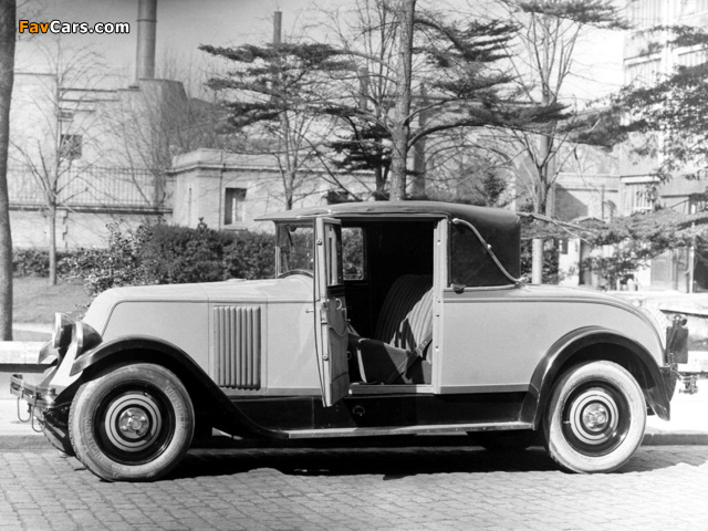 Photos of Renault Vivasix Cabriolet 1926–30 (640 x 480)