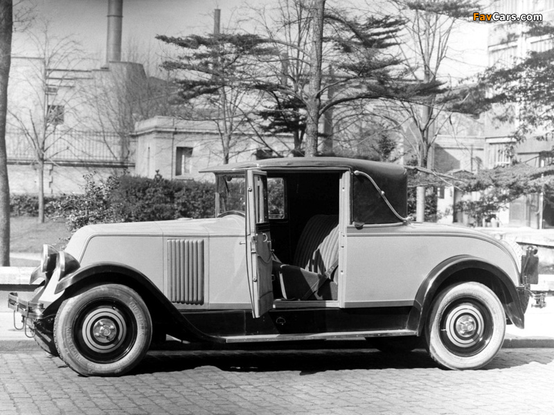 Photos of Renault Vivasix Cabriolet 1926–30 (800 x 600)