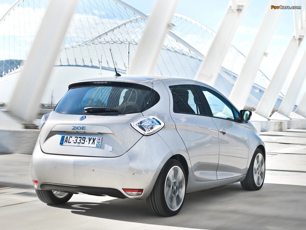 Images of Renault Zoe Z.E. 2012 (1024 x 768)