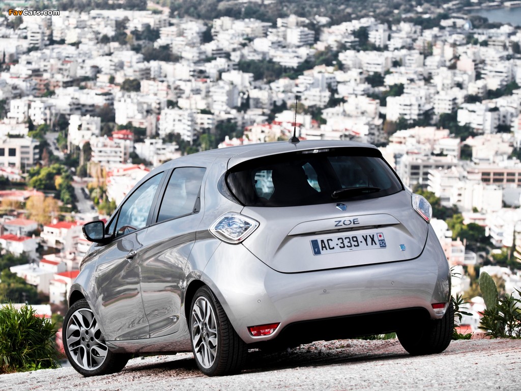 Renault Zoe Z.E. 2012 wallpapers (1024 x 768)