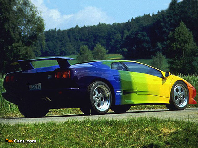 Rinspeed Lamborghini Diablo VT 1999 pictures (640 x 480)