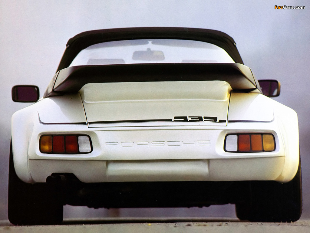 Rinspeed Porsche R39 (930) 1989 pictures (1024 x 768)