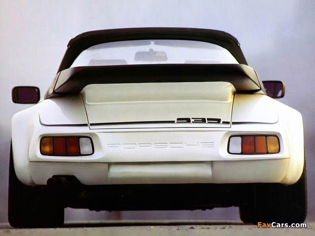 Rinspeed Porsche R39 (930) 1989 pictures (640 x 480)