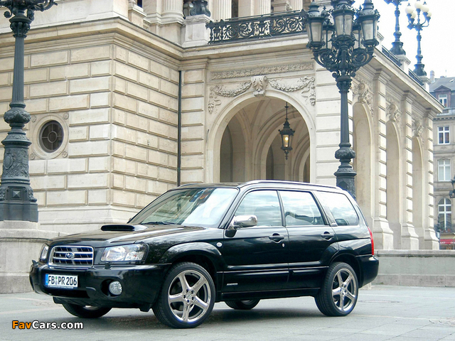 Rinspeed Subaru Forester 2003–05 wallpapers (640 x 480)