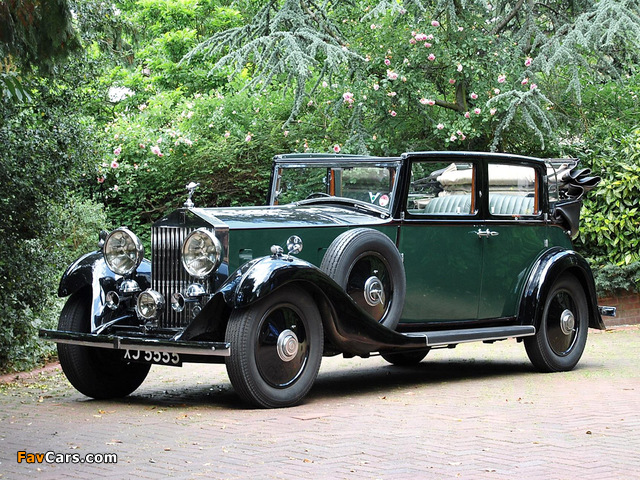 Images of Rolls-Royce 20/25 HP All Weather Saloon by Salmons & Sons 1933 (640 x 480)