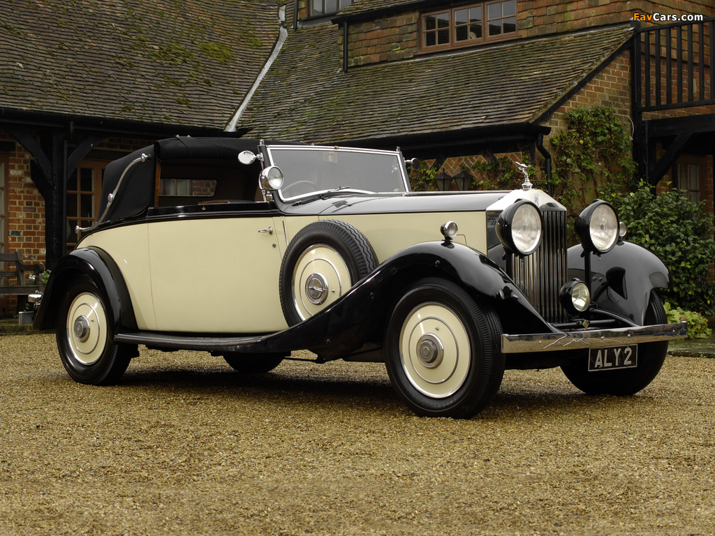 Images of Rolls-Royce 20/25 HP Drophead Coupe by James Young 1934 (1024 x 768)