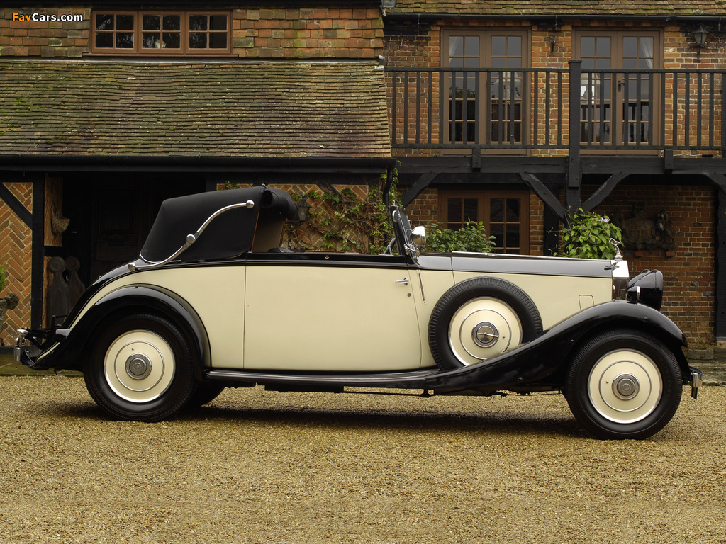 Pictures of Rolls-Royce 20/25 HP Drophead Coupe by James Young 1934 (1024 x 768)