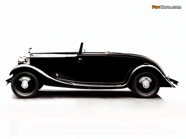 Pictures of Rolls-Royce 20/25 HP Drophead Coupe by Park Ward (640 x 480)