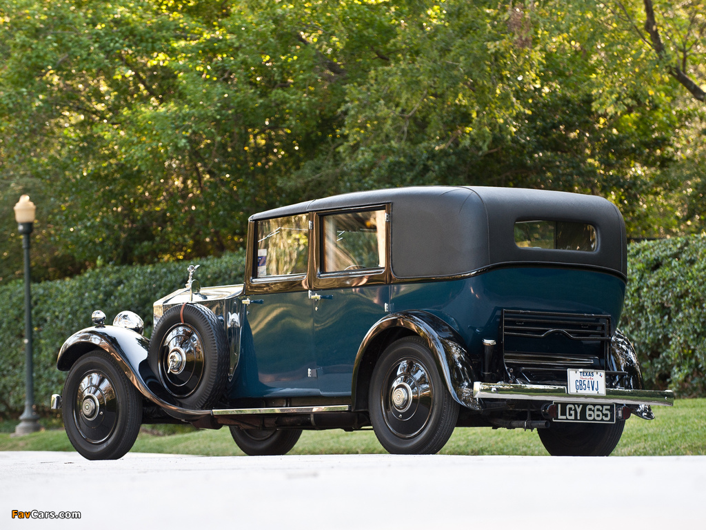 Rolls-Royce 20/25 HP Sedanca de Ville 1931 pictures (1024 x 768)