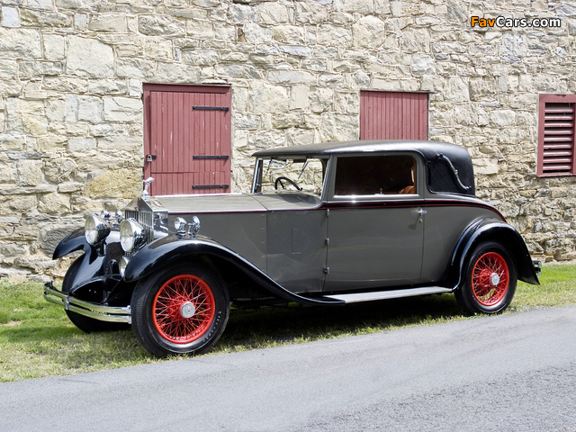 Rolls-Royce 20/25 HP Close Coupled Fixed Head Coupe by Park Ward 1931 wallpapers (640 x 480)
