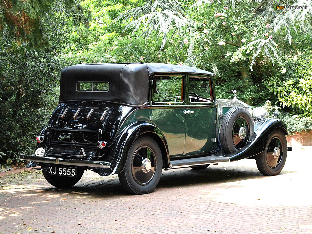 Rolls-Royce 20/25 HP All Weather Saloon by Salmons & Sons 1933 photos (1024 x 768)