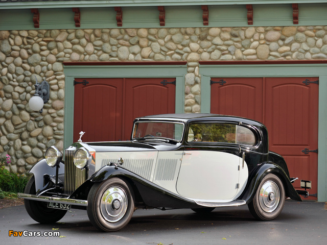 Rolls-Royce 20/25 HP Sports Coupe by Gurney Nutting 1933 pictures (640 x 480)