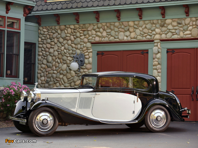 Rolls-Royce 20/25 HP Sports Coupe by Gurney Nutting 1933 wallpapers (640 x 480)