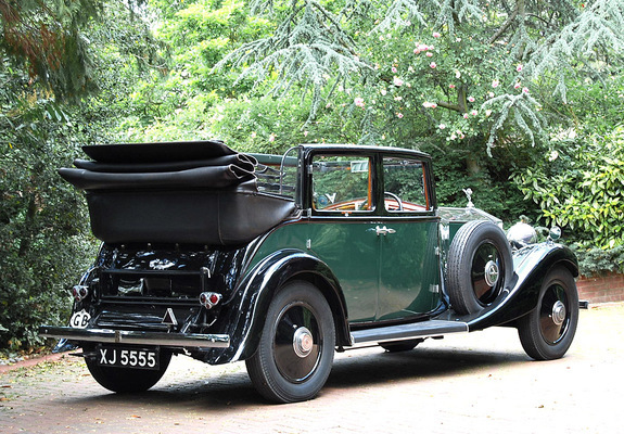 Rolls-Royce 20/25 HP All Weather Saloon by Salmons & Sons 1933 wallpapers