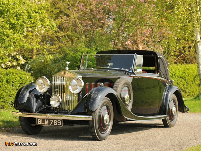 Rolls-Royce 20/25 HP Drophead Coupe by Mulliner 1934 images (640 x 480)
