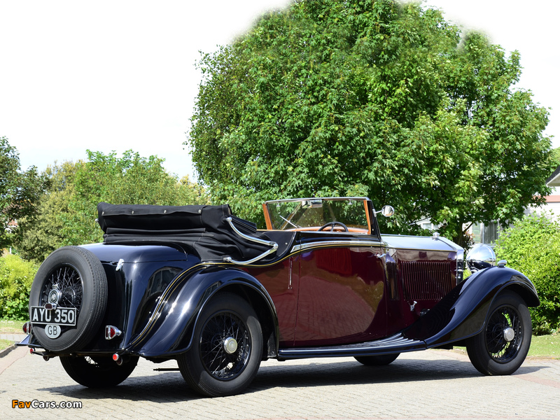 Rolls-Royce 20/25 HP Drophead Coupe by Thrupp & Maberly 1934 photos (800 x 600)