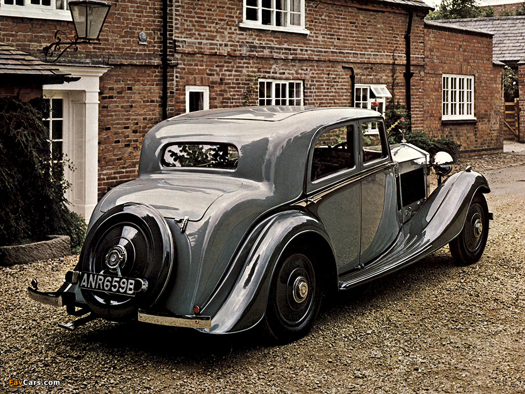 Rolls-Royce 20/25 HP Sport Saloon 1934 pictures (1024 x 768)