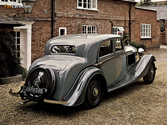 Rolls-Royce 20/25 HP Sport Saloon 1934 pictures (640 x 480)