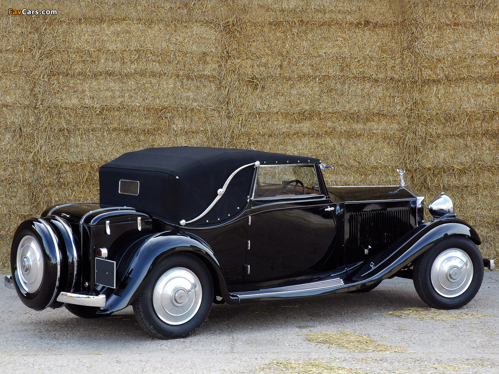 Rolls-Royce 20/25 HP Drophead Coupe 1932 wallpapers (1024 x 768)