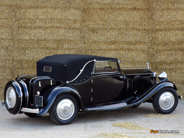Rolls-Royce 20/25 HP Drophead Coupe 1932 wallpapers (640 x 480)